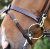 Dy'on - Flat Flash Bridle with Snaps - Quail Hollow Tack