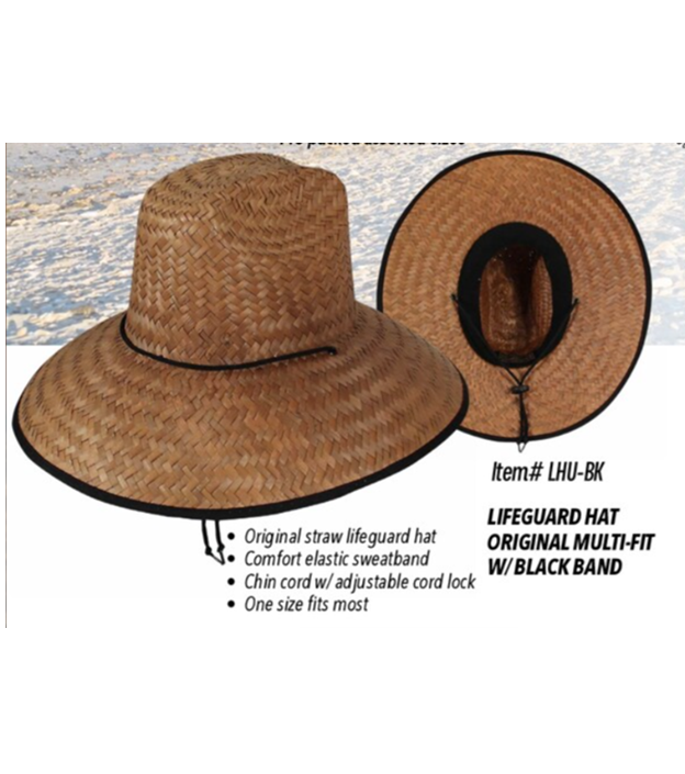 Lifeguard Hat Original Flex fit black band