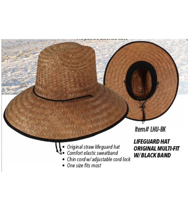 Lifeguard Hat Original Flex fit black band