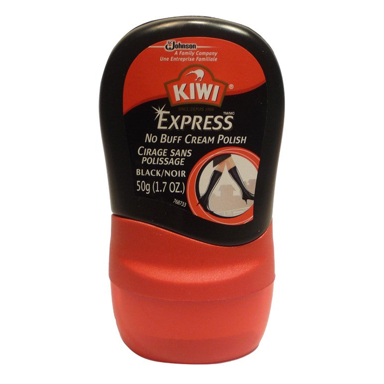 Kiwi - No Buff Cream Polish - Black - Quail Hollow Tack