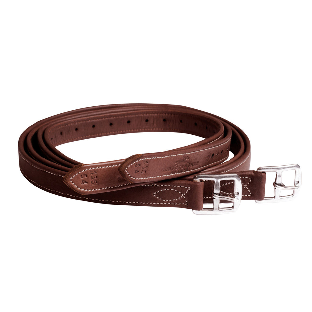 Schockemohle - Chantilly Stirrup Leathers - Oak - Quail Hollow Tack