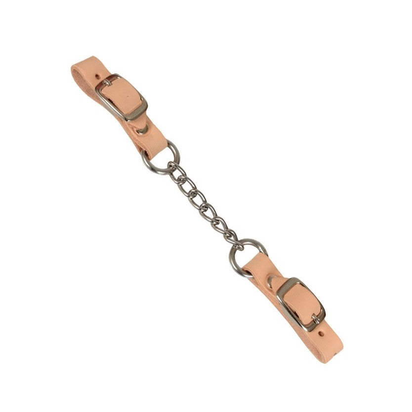 Jack's Manufacturing - Leather Curb Chain - Quail Hollow Tack