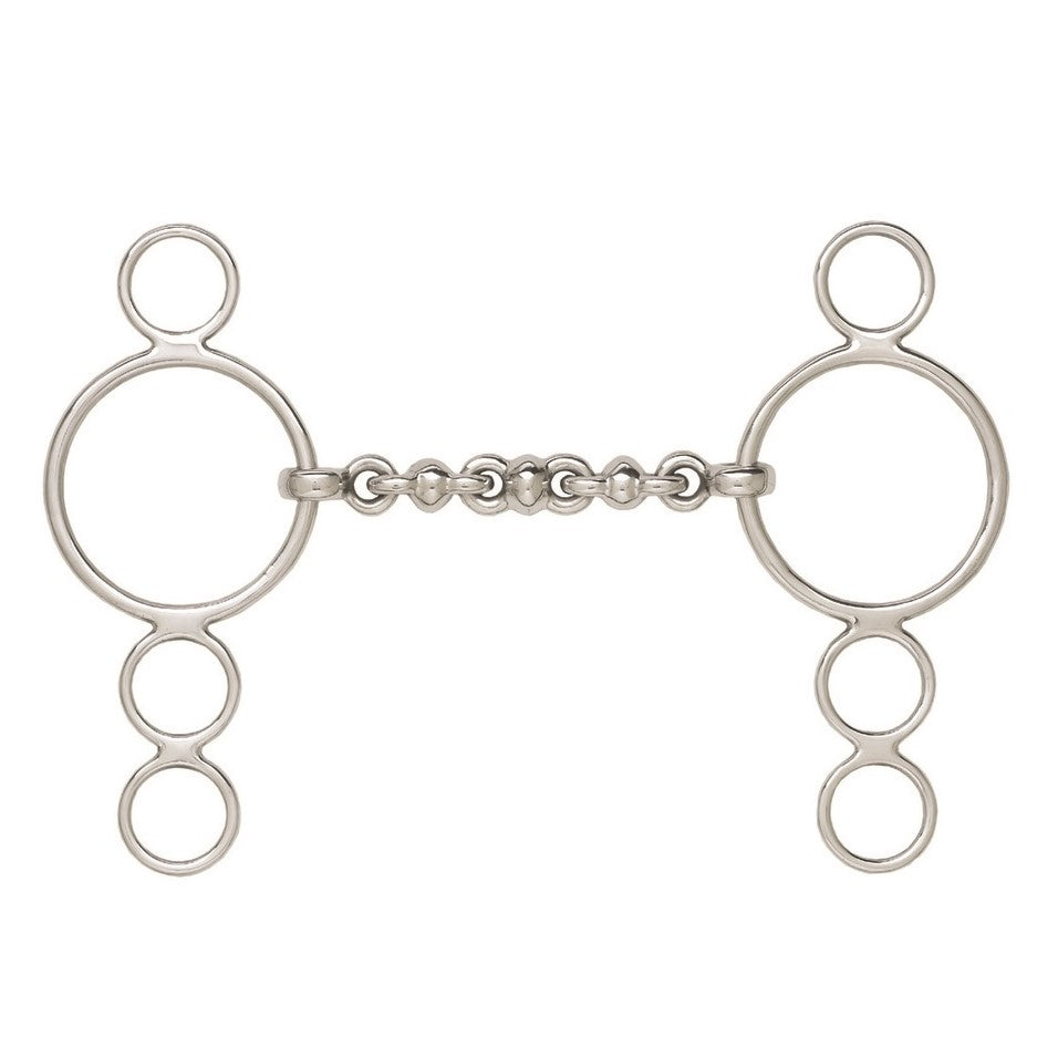 Centaur - 3 Ring Waterford Gag - Quail Hollow Tack