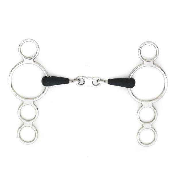 Eco Pure - 3 Ring French Link Rubber - Quail Hollow Tack