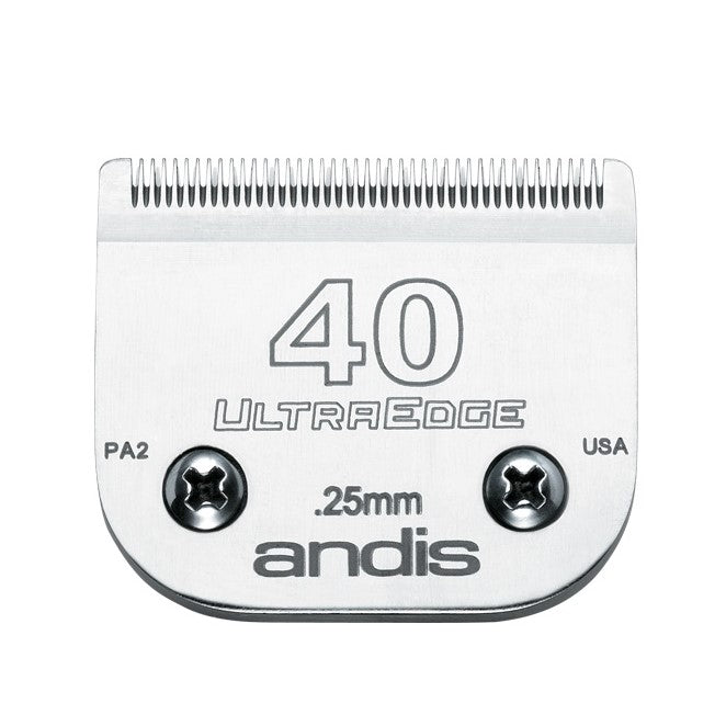 Andis - UltraEdge® Detachable Blade - Size 40 - Quail Hollow Tack