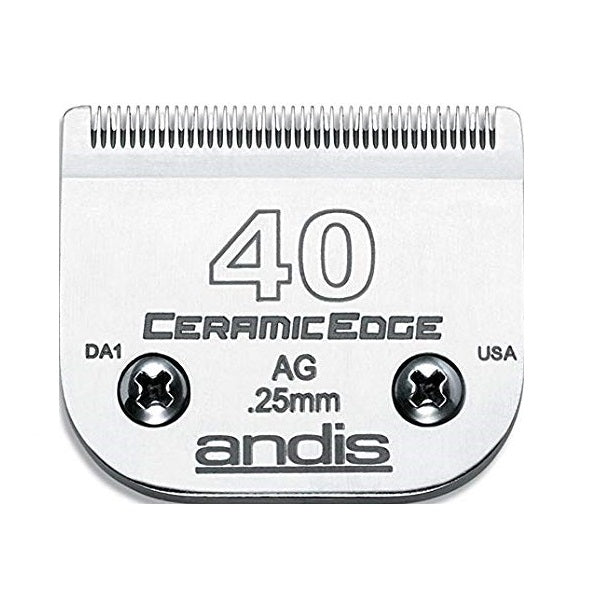 Andis - Ceramic Edge Detachable Blade - 40 - Quail Hollow Tack