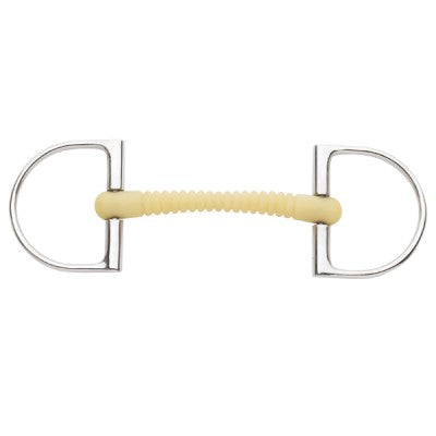 Happy Mouth - D Ring Pro King Ribbed Bar Mouth - Quail Hollow Tack