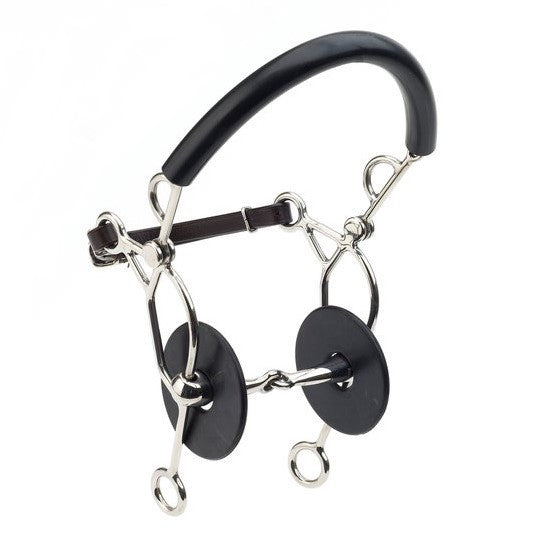 Happy Mouth - Jointed Stainless Hackamore - Quail Hollow Tack
