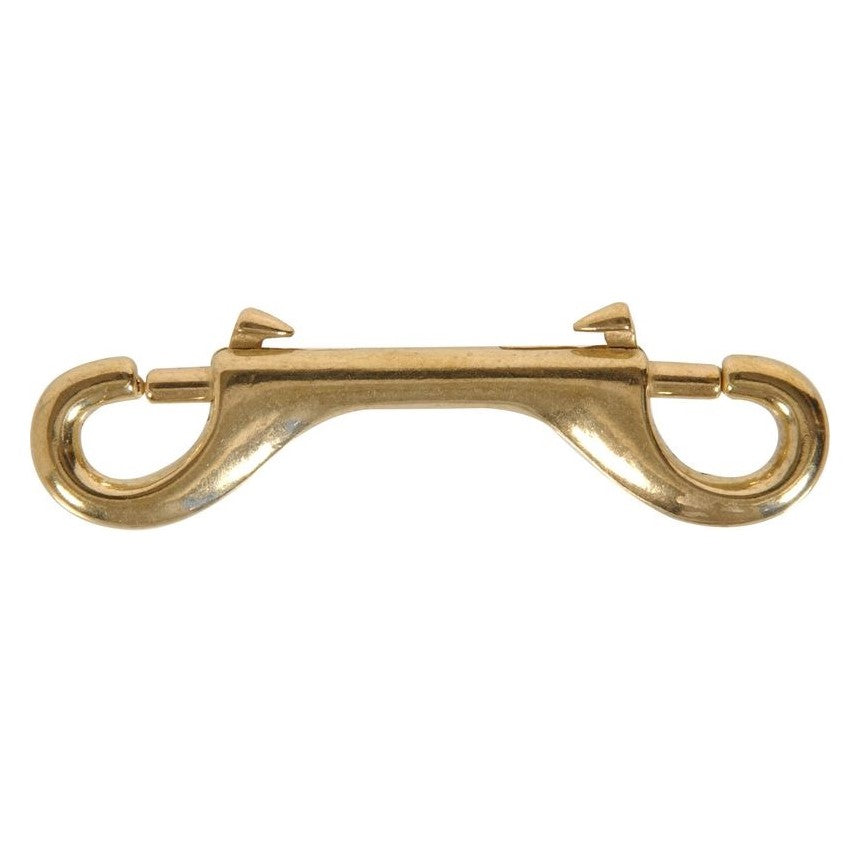 Partrade - Brass Double Ended Snap - Quail Hollow Tack
