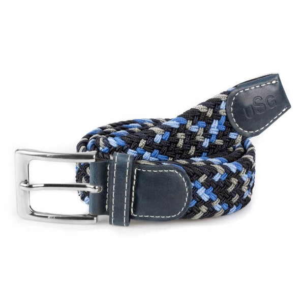 KL Select - Stretch Belt - Blue Multi - Quail Hollow Tack