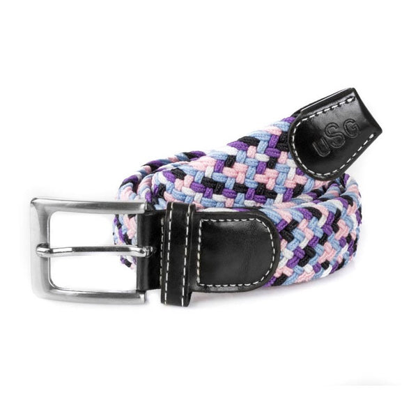 KL Select - Stretch Belt - Lilac Multi - Quail Hollow Tack