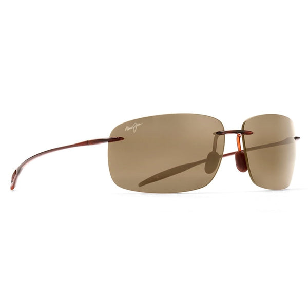 Maui Jim - Breakwall Rimless Polarized Sunglasses - Rootbeer - Quail Hollow Tack
