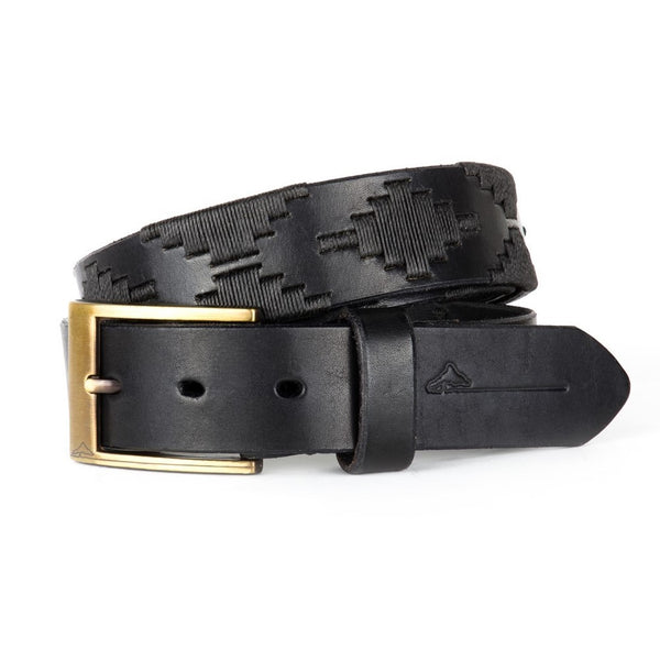 Pampeano - Carbon Polo Belt - Quail Hollow Tack