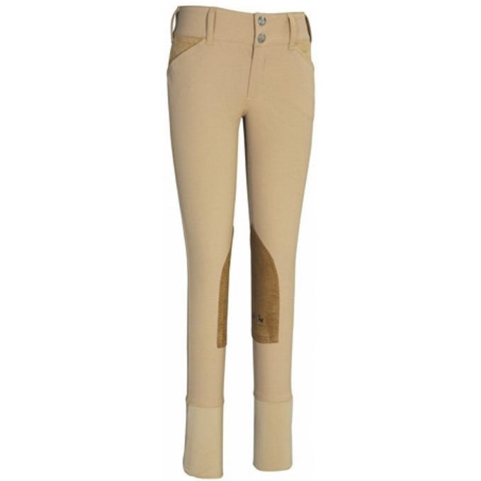 Equine Couture - Girls Champion Front Zip Breeches - Quail Hollow Tack