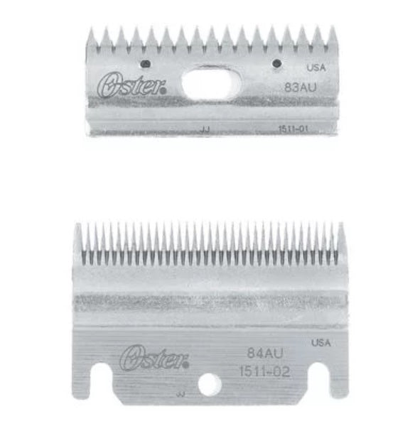 Oster - Clipmaster Top and Bottom Blade Combo Set - Quail Hollow Tack