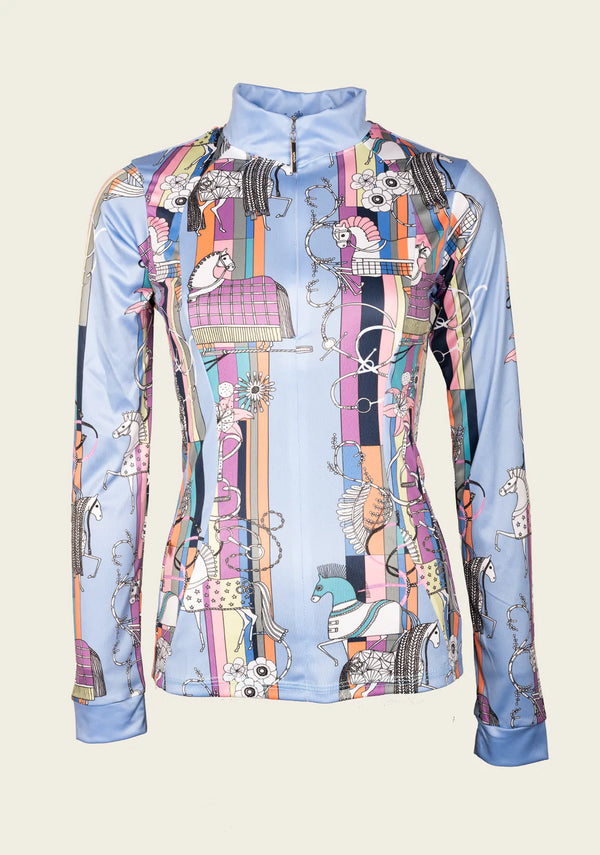 Cheval Celebration Quarter Zip Sun Shirt