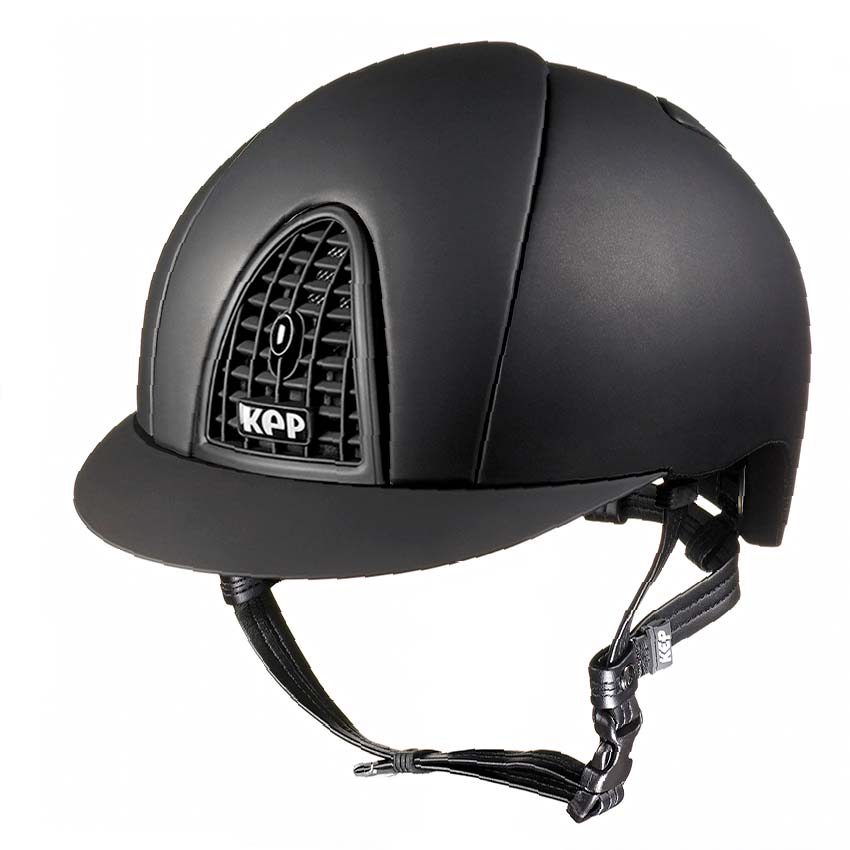 Cromo Matt Black Helmet