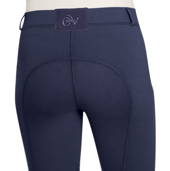 Ovation - Girls Aerowick Knee Patch Riding Tight - Quail Hollow Tack
