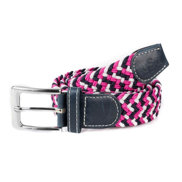 KL Select - Stretch Belt - Pink Multi - Quail Hollow Tack