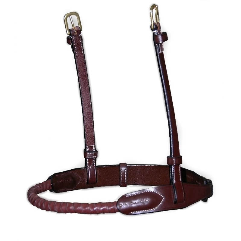 Dy'on - Rope Leather Covered Noseband - Quail Hollow Tack