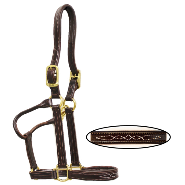 Walsh - Leather Padded Halter - Quail Hollow Tack