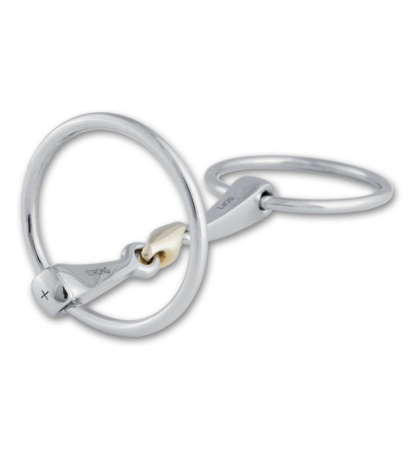 Steeltec 2 in 1 Loose Ring Snaffle