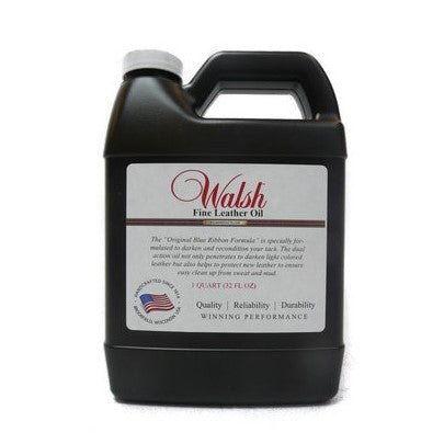 Walsh - Leather Oil - Quail Hollow Tack