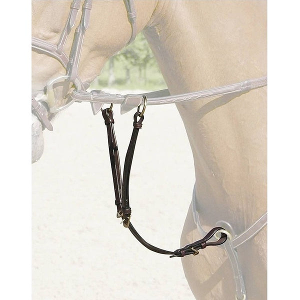 Dy'on - Running Martingale Attachment - Brass - Quail Hollow Tack