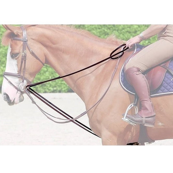 Dy'on - Leather Draw Reins - Quail Hollow Tack